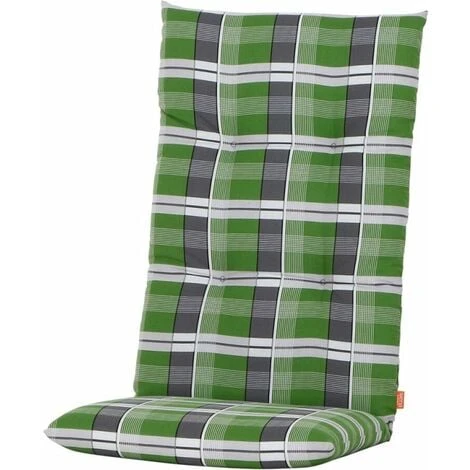 SIENA GARDEN Auflage Regor Klappsesselauflage Karo Grün 3 SIENA GARDEN Auflage Regor Klappsesselauflage Karo Grün