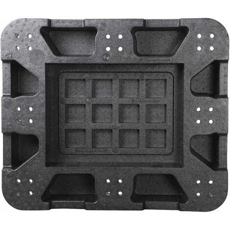 SIENA GARDEN Getränkekisten-Aufsatz Biertisch / Bierlounge, EPP Schwarz Mit Deckel 7 SIENA GARDEN Getränkekisten-Aufsatz Biertisch / Bierlounge, EPP Schwarz Mit Deckel – Bild 5