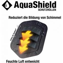 SIENA GARDEN AquaShield Sitzgruppenhülle Ø250xH85 Cm Hellgrau, 100% Polyester -SIENA GARDEN Shop 50329405 5