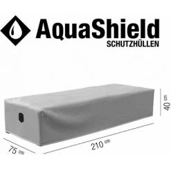 SIENA GARDEN AquaShield Liegenhülle 210x75xH40 Cm Hellgrau 7 SIENA GARDEN AquaShield Liegenhülle 210x75xH40 Cm Hellgrau -SIENA GARDEN Shop 50329432 3