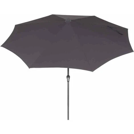SIENA GARDEN Avio Mittelstockschirm Anthrazit/anthrazit Ø 300cm, Gestell Alu Anthrazit, Streben Stahl, Bezug 100% Polyester, 220g/m² Anthrazit, Lichtschutzfaktor UPF 50+ 3 SIENA GARDEN Avio Mittelstockschirm Anthrazit/anthrazit Ø 300cm, Gestell Alu Anthrazit, Streben Stahl, Bezug 100% Polyester, 220g/m² Anthrazit, Lichtschutzfaktor UPF 50+