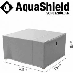 SIENA GARDEN AquaShield Sitzgruppenhülle 160x150xH85 Cm Hellgrau, 100% Polyester 10 SIENA GARDEN AquaShield Sitzgruppenhülle 160x150xH85 Cm Hellgrau, 100% Polyester -SIENA GARDEN Shop 50329442 4