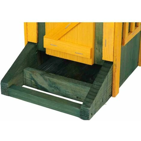 SIENA GARDEN Vogelfutterhaus Hamburg 22x22x29 Cm, Kiefernholz 4 SIENA GARDEN Vogelfutterhaus Hamburg 22x22x29 Cm, Kiefernholz – Bild 2