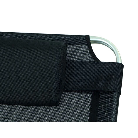 Siena Garden Sole Sonnenliege Aluminium Silber Mit Textilbezug Schwarz 357891 Klappliege 7 Siena Garden Sole Sonnenliege Aluminium Silber Mit Textilbezug Schwarz 357891 Klappliege – Bild 5