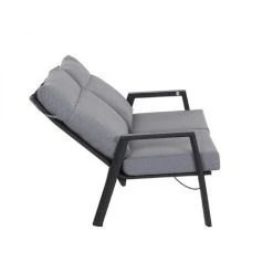 Siena Garden Loungebank Valencia Aluminium Ranotex®-Gewebe Grau J04049 10 Siena Garden Loungebank Valencia Aluminium Ranotex®-Gewebe Grau J04049 -SIENA GARDEN Shop 51411500 4