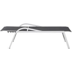 Siena Garden Milos Rollliege Aluminium Weiß-grau Mit Textilbezug Schwarz-grau H16695 Sonnenliege 9 Siena Garden Milos Rollliege Aluminium Weiß-grau Mit Textilbezug Schwarz-grau H16695 Sonnenliege -SIENA GARDEN Shop 51413955 3