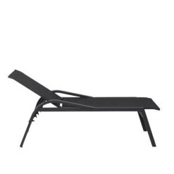 Siena Garden Milos Rollliege Aluminium Anthrazit Mit Textilbezug Schwarz-grau H16694 Sonnenliege -SIENA GARDEN Shop 51413957 3