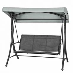 Siena Garden Hollywood-Schaukel Livorno Anthrazit/silber Gartenschaukel