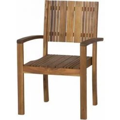 SIENA GARDEN Falun Stapelsessel Gestell Und Fläche Akazienholz FSC®-100% Natur