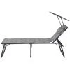 SIENA GARDEN Liege 'Natura', Anthrazit, Grau, Ca. 43 X 200 X 69 Cm -SIENA GARDEN Shop 56407010 1