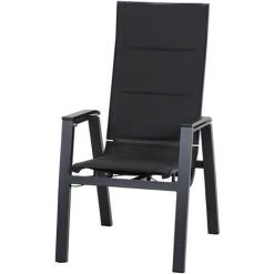 SIENA GARDEN Sessel 'Milano Dining Move', Anthrazit, Ranotex®-Gewebe