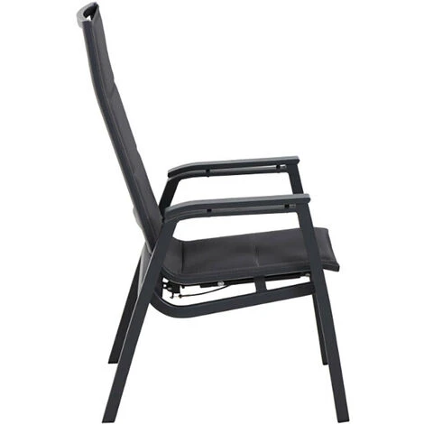 SIENA GARDEN Sessel 'Milano Dining Move', Anthrazit, Ranotex®-Gewebe 6 SIENA GARDEN Sessel 'Milano Dining Move', Anthrazit, Ranotex®-Gewebe – Bild 4