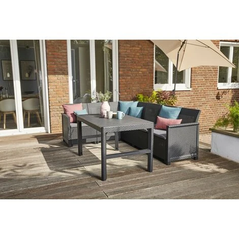 Siena Garden Amea Eck-Loungeset Amea Graphit 4055938897655 Eck-loungeset Siena Eck-loungeset Graphit Graphit 4 Siena Garden Amea Eck-Loungeset Amea Graphit 4055938897655 Eck-loungeset Siena Eck-loungeset Graphit Graphit – Bild 2