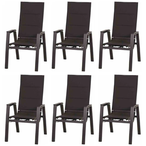 Siena Garden 6x Relax Move Sessel Milano Anthrazit/Ranotex® Grau Gartenstuhl 3 Siena Garden 6x Relax Move Sessel Milano Anthrazit/Ranotex® Grau Gartenstuhl